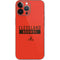 NFL Cleveland Browns Orange Performance Series iPhone 14 Pro Max Skin