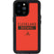 NFL Cleveland Browns Orange Performance Series iPhone 14 Pro Max Waterproof Case