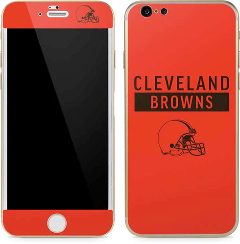 NFL Cleveland Browns Orange Performance Series iPhone 6/6s Skin