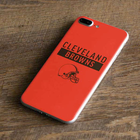 NFL Cleveland Browns Orange Performance Series iPhone 7 Plus Skin