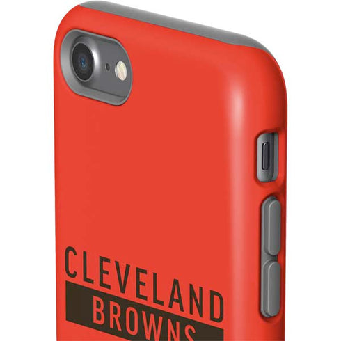 NFL Cleveland Browns Orange Performance Series iPhone SE (2nd & 3rd Gen) Pro Case