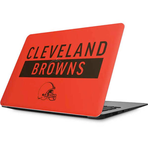 NFL Cleveland Browns Orange Performance Series Apple MacBook Skin