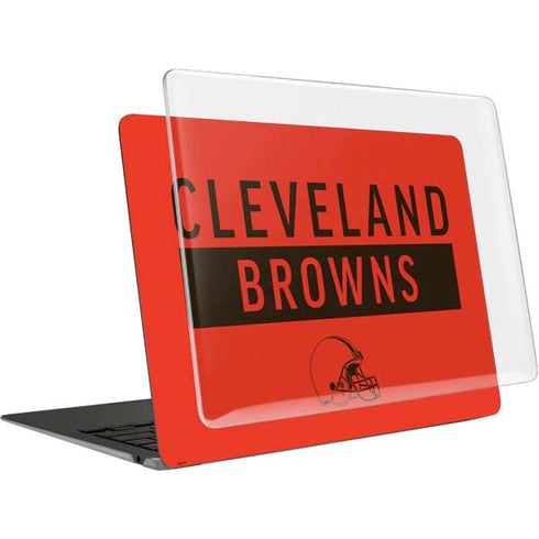 NFL Cleveland Browns Orange Performance Series MacBook Air 15in (2023-2025) Case plus Skin