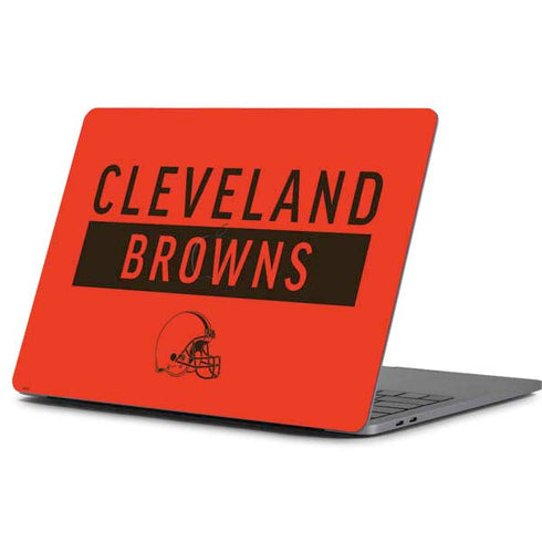 NFL Cleveland Browns Orange Performance Series Apple MacBook Pro 13-inch Skin