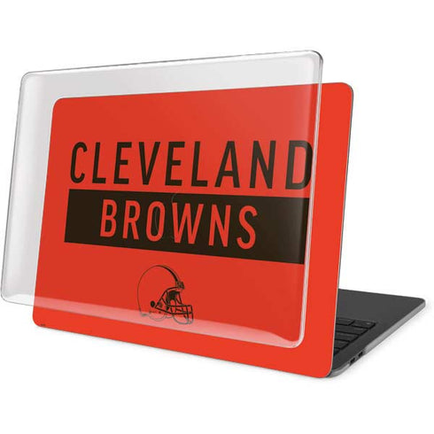 NFL Cleveland Browns Orange Performance Series MacBook Pro 13in (2020) Case plus Skin