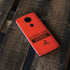 NFL Cleveland Browns Orange Performance Series Moto E5 Plus Skin