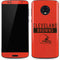 NFL Cleveland Browns Orange Performance Series Moto G6 Skin