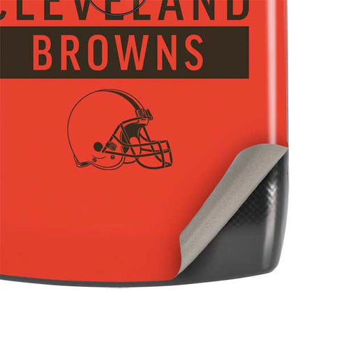 NFL Cleveland Browns Orange Performance Series Motorola RAZR Skin