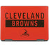 NFL Cleveland Browns Orange Performance Series Notebook 9 Pro 13in (2017) Skin
