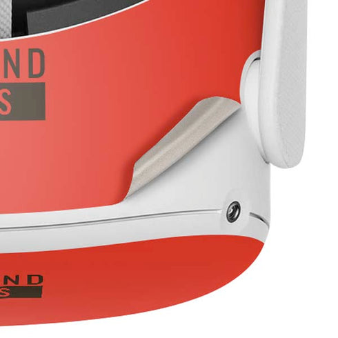 NFL Cleveland Browns Orange Performance Series Oculus Quest 2 Skin