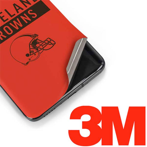 NFL Cleveland Browns Orange Performance Series OnePlus 7 Pro Skin