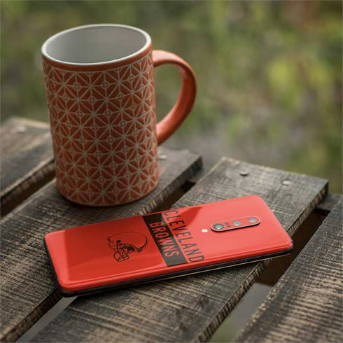 NFL Cleveland Browns Orange Performance Series OnePlus 7 Pro Skin