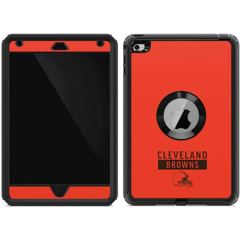 NFL Cleveland Browns Orange Performance Series Otterbox Defender iPad Skin