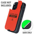 NFL Cleveland Browns Orange Performance Series Otterbox Defender iPhone Skin