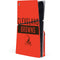 NFL Cleveland Browns Orange Performance Series PS5 Slim Disk Console Skin
