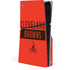 NFL Cleveland Browns Orange Performance Series PS5 Slim Disk Console Skin