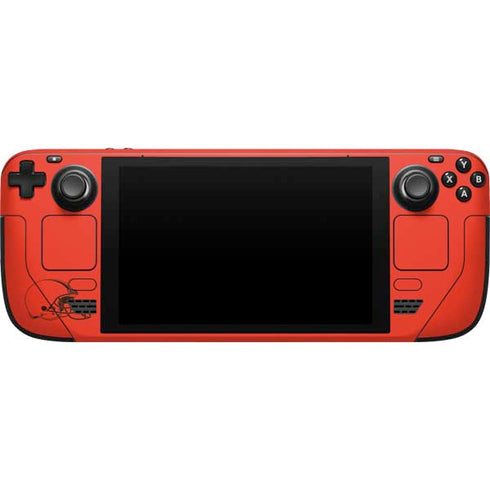 NFL Cleveland Browns Orange Performance Series Steam Deck Handheld Gaming Computer Skin