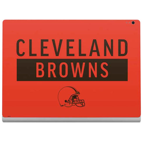 NFL Cleveland Browns Orange Performance Series Surface Book 2 13.5in Skin