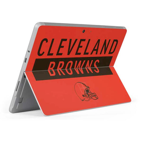 NFL Cleveland Browns Orange Performance Series Surface Go Skin