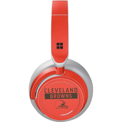 NFL Cleveland Browns Orange Performance Series Surface Headphones Skin