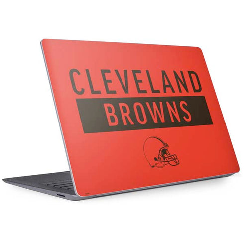 NFL Cleveland Browns Orange Performance Series Surface Laptop 3 13.5in Skin