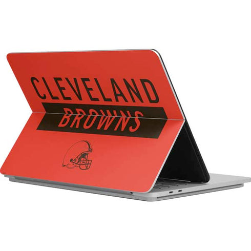 NFL Cleveland Browns Orange Performance Series Surface Laptop Studio Skin