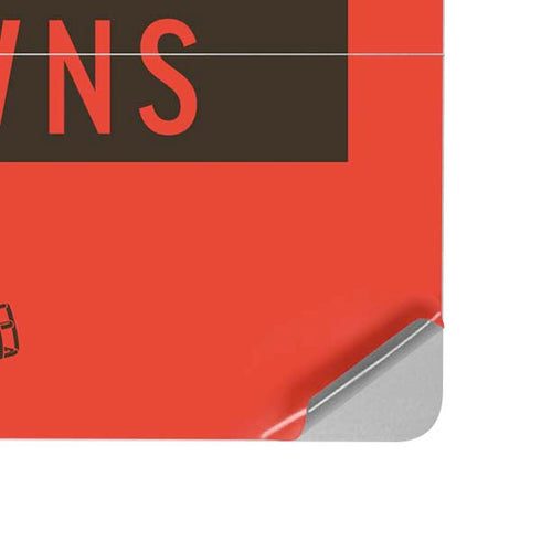 NFL Cleveland Browns Orange Performance Series Surface Laptop Studio Skin