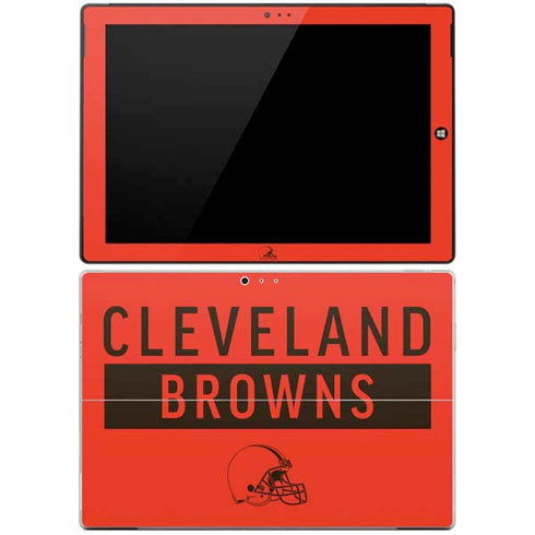 NFL Cleveland Browns Orange Performance Series Surface Pro 3 Skin