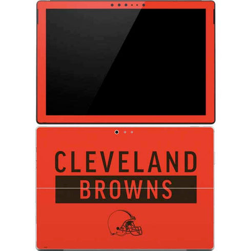 NFL Cleveland Browns Orange Performance Series Surface Pro 4 Skin