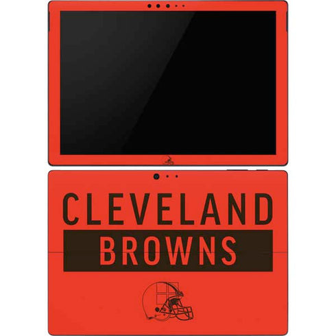 NFL Cleveland Browns Orange Performance Series Surface Pro 6 Skin