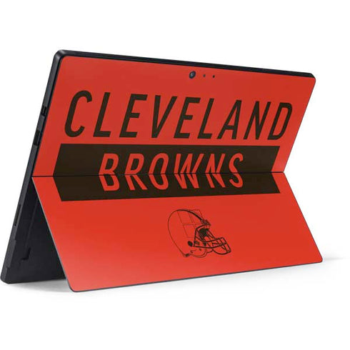 NFL Cleveland Browns Orange Performance Series Surface Pro 6 Skin