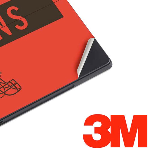 NFL Cleveland Browns Orange Performance Series Surface Pro 6 Skin
