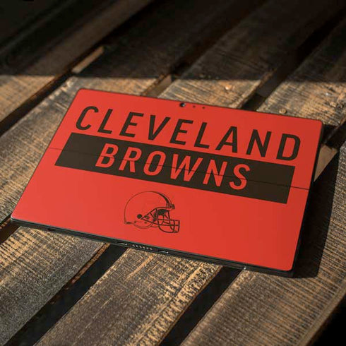 NFL Cleveland Browns Orange Performance Series Surface Pro 6 Skin
