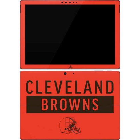 NFL Cleveland Browns Orange Performance Series Surface Pro 7 Skin
