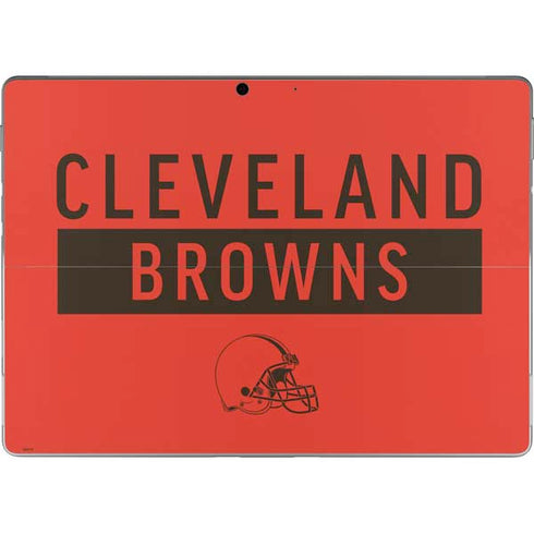 NFL Cleveland Browns Orange Performance Series Surface Pro 8 Skin
