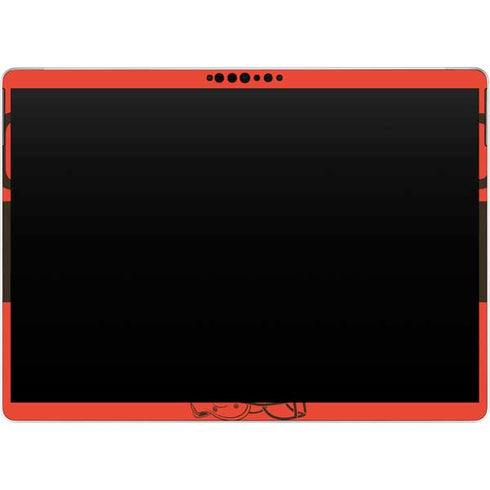 NFL Cleveland Browns Orange Performance Series Surface Pro 9 Skin