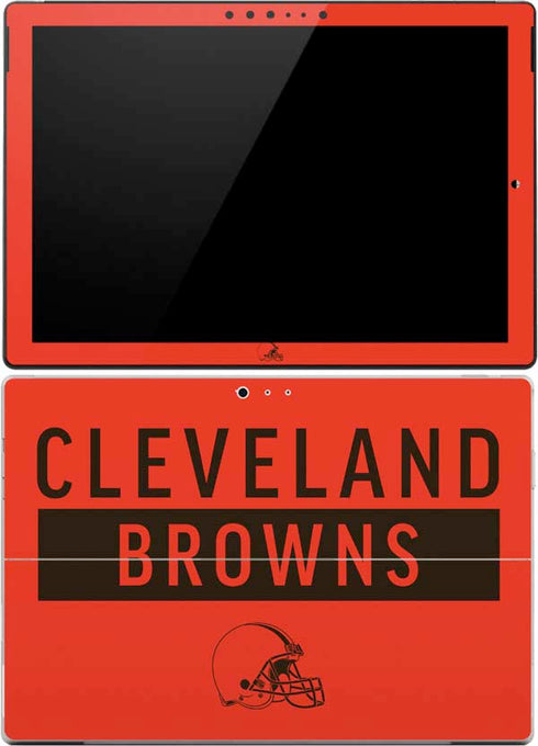 NFL Cleveland Browns Orange Performance Series Surface Pro (2017) Skin