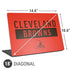 NFL Cleveland Browns Orange Performance Series Universal Laptop 18in (14.6 x 10.6in) Skin