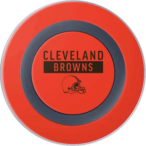 NFL Cleveland Browns Orange Performance Series Wireless Charger Skin