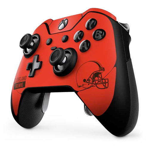 NFL Cleveland Browns Orange Performance Series Xbox One Elite Controller Skin