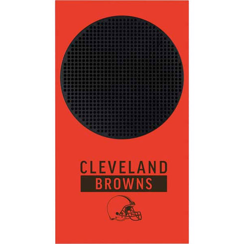 NFL Cleveland Browns Orange Performance Series Xbox Series S Bundle Skin