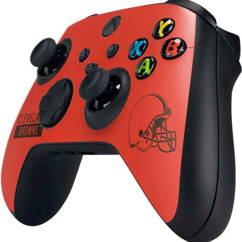 NFL Cleveland Browns Orange Performance Series Xbox Series X Controller Skin