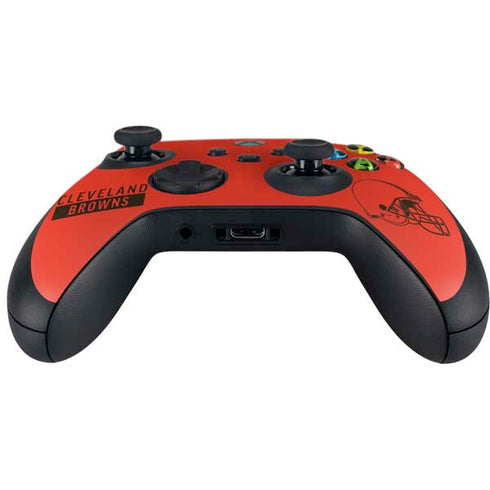NFL Cleveland Browns Orange Performance Series Xbox Series X Controller Skin