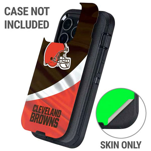 NFL Cleveland Browns Otterbox Defender iPhone Skin