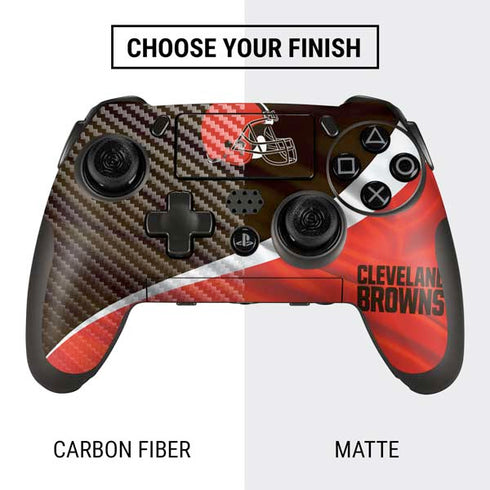 NFL Cleveland Browns PlayStation Scuf Vantage 2 Controller Skin
