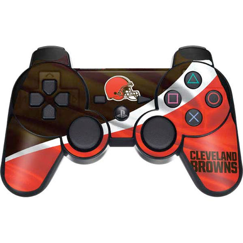 NFL Cleveland Browns PS3 Dual Shock wireless controller Skin