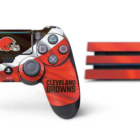 NFL Cleveland Browns PS4 Pro Bundle Skin