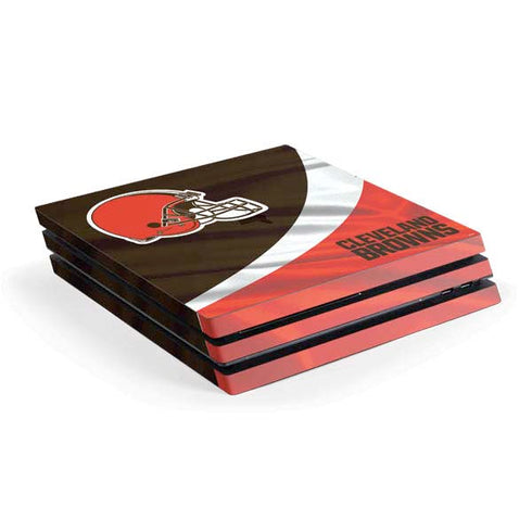 NFL Cleveland Browns PS4 Pro Console Skin