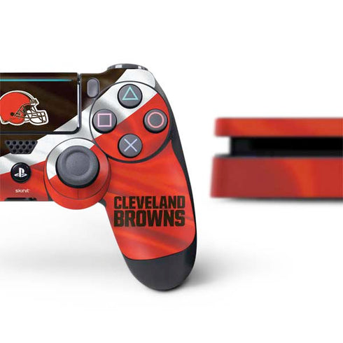 NFL Cleveland Browns PS4 Slim Bundle Skin
