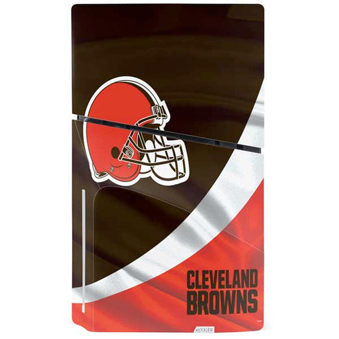 NFL Cleveland Browns PS5 Slim Disk Bundle Skin